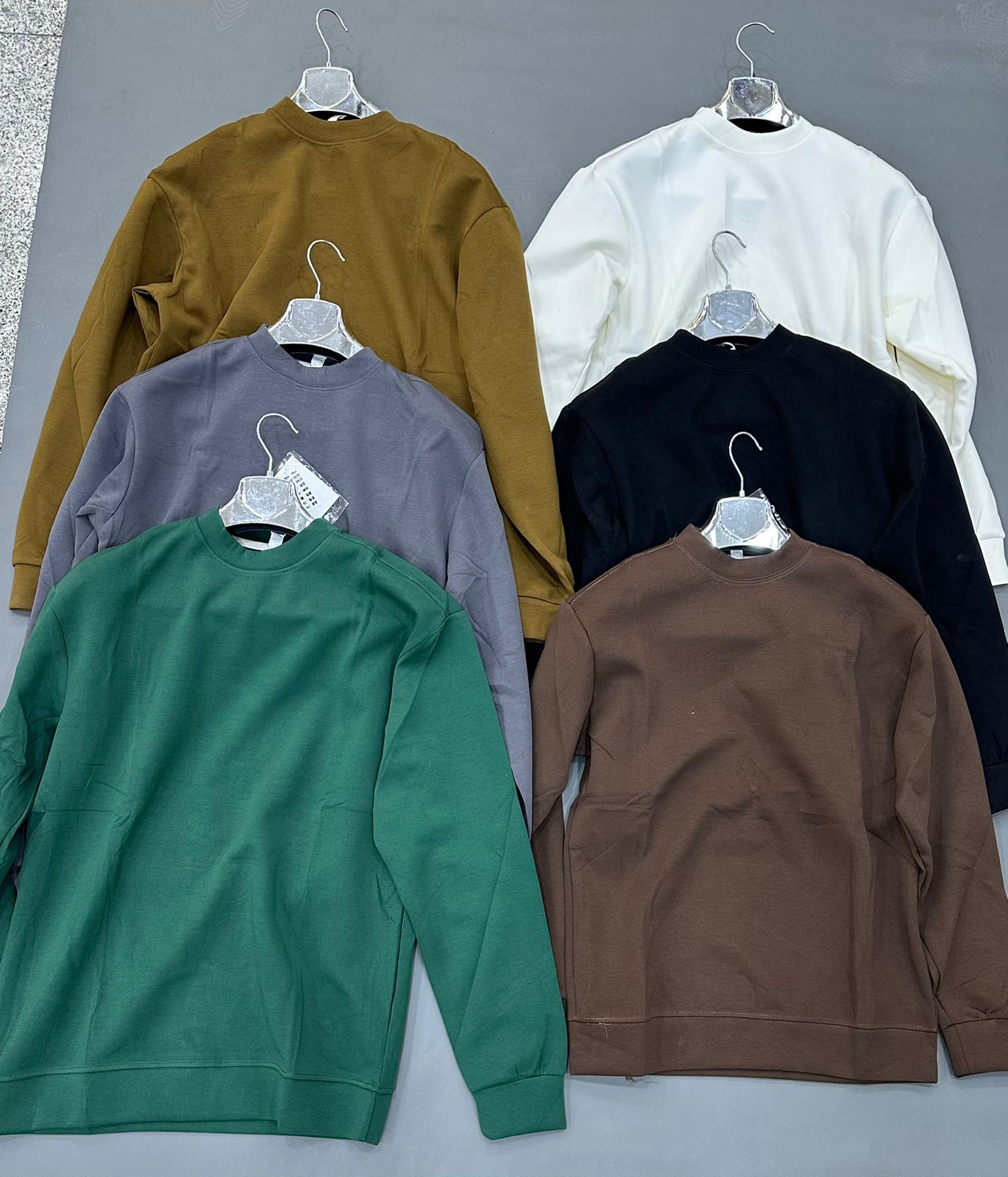 Men's Plain Basic Sweatshirt